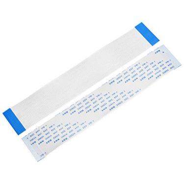 Imagem de uxcell Cabo plano flexível, 150 mm, passo de 1 mm, 26 pinos, FPC FFC, cabo de fita flexível para leitor de DVD de TV LCD, 5 peças (tipo A)