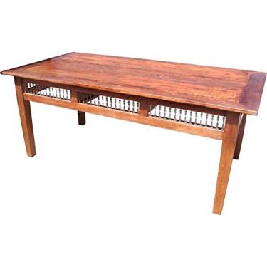 Imagem de Mesa Rústica Martim em Madeira de Demolição - Cód 186