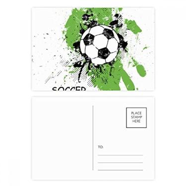 Imagem de Jogo de cartões postais de futebol americano, esportes, aniversário, cartão de agradecimento