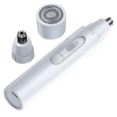 Imagem de Aparador de pelos de nariz, lâmina de aço inoxidável, lâminas de cabeça dupla, cortador de barba elétrico para casa (lâminas de cabeça dupla)