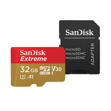 Imagem de Cartão de Memória MicroSD Sandisk TF Extreme 32GB