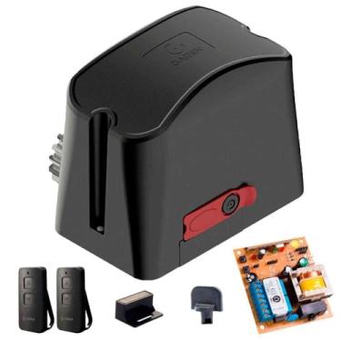 Imagem de Motor de Portão Deslizante DZ Casa Fit Garen Automatizador De Portões até 300kg 1/4 com 2 Controles (220, Volts)