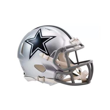Imagem de Mini Capacete de futebol Riddell NFL Dallas Cowboys Speed