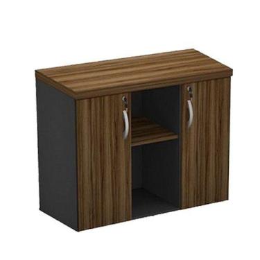 Imagem de Armário baixo Credenza MARANELLO Nogal/Preto 1,200,450,75m - 1354