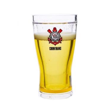 Imagem de Copo Cerveja Térmico 350ml - Corinthians - Mileno