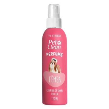 Imagem de Pet Clean Perfume Femea 120mL Cachorro Gato Banho Tosa Pet