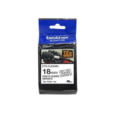 Imagem de Fita Rotulador Brother Tze-fx241 18mm Original