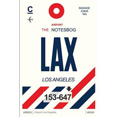 Imagem de notesbog - 6"x9", airport edition LAX, cornell kariert, 142p: Notizbuch im 6x9 Zoll Format in der Airport Edition LAX
