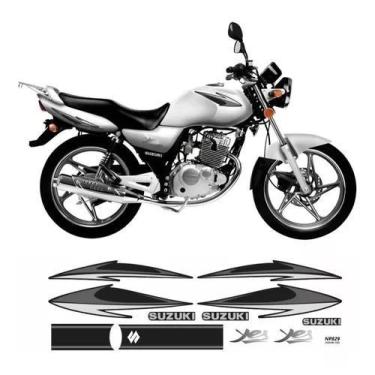 Imagem de Adesivo Kit Suzuki Yes 125 2005/2012 Cinza - Resitank