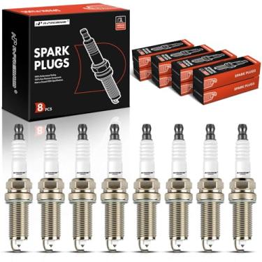 Imagem de A-Premium Vela de ignição Iridium & Platinum compatível com Ram 1500 2011-2013, Dakota 2011 e Jeep Grand Cherokee, Commander 2008-2009 e Dodge Ram 1500, Durango, Dakota e Chrysler Aspen, pacote com 8