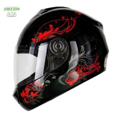 Imagem de Capacete fly infantil lyrical pt/vm t-54
