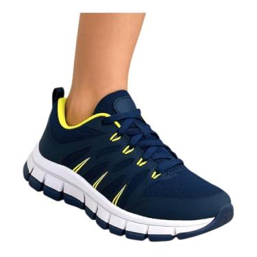 Imagem de Tênis Infantil Esportivo Menino Menina Escolar Leve E Macio (Azul-Marinho, BR, Criança de 9 a 12 anos, Numérico, 31)
