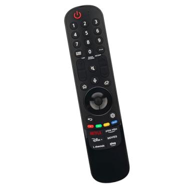 Imagem de Controle remoto de substituição Magic Voice Command MR24GA AKB76045005 adequado para televisões LG TV 2023 e 2024 OLED55B4PUA OLED42C4AUA OLED42C4PUA OLED48B4AUA OLED48B4PUA OLED48C4AUA OLED48C4AUA