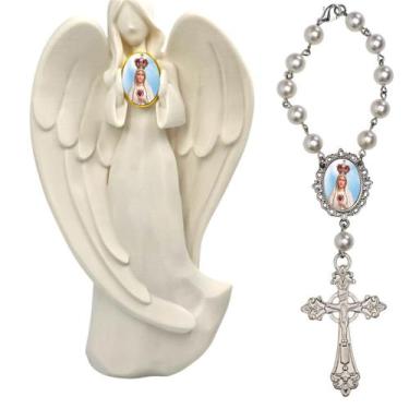 Imagem de Imagem Estatua Nossa Senhora de Fatima Decoração Casa Capelinha Cantin