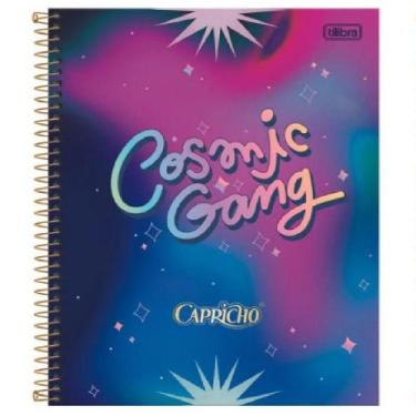 Imagem de Caderno Universitário 1 Matéria 80 Folhas Capricho TILIBRA, Azul