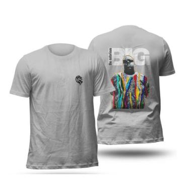 Imagem de Camiseta Unissex Notorious Big hip hop blusa 100% algodão fio 30.01 ca