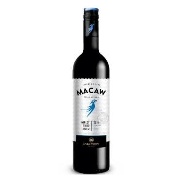 Imagem de Vinho Casa Perini Macaw Merlot Demi-Sec 750ml, Demi-Sec (Meio Seco), T
