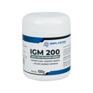 Imagem de Graxa Branca Para Mecanismos Pote 100g - IMPLASTEC