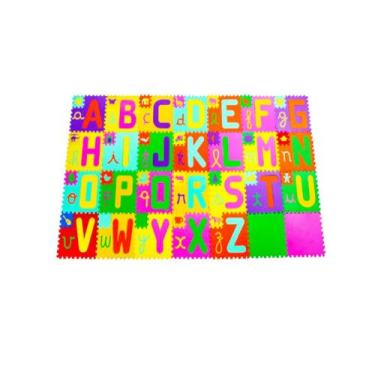 Imagem de Tapete Tatame Infantil Em Eva Alfabeto 28 Peças - Mingone