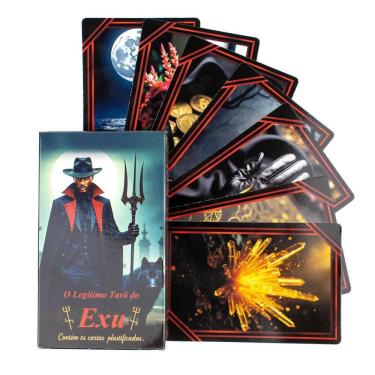 Imagem de O Tarô Do Exu 36 Cartas Plastif E Manual