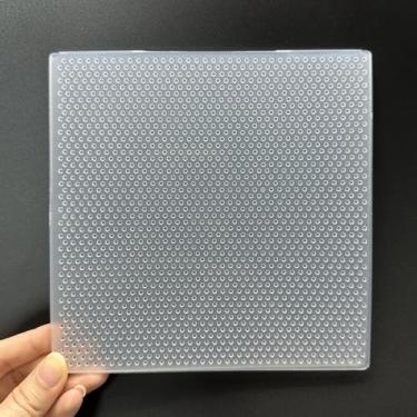 Imagem de Modelo de pasta de plástico em relevo, textura de bolinhas 14 x 14 cm para fazer cartões, faça você mesmo, scrapbooking, papel, artesanato, artesanato, scrapbook, artes, decoração