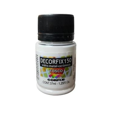 Imagem de Tinta Decorfix 150 Fosco 37ml 301 Branco Corfix