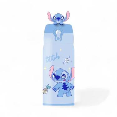 Imagem de Garrafa Térmica Infantil Stitch Disney BPA FREE Miniso