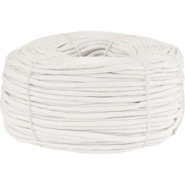 Imagem de Corda Multifilamento Trançada 2,5mm 1,0kg 372 Metros Branca