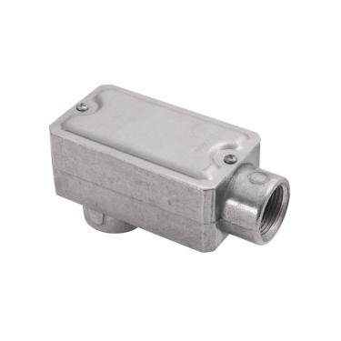 Imagem de Condulete Fixo 3/4 Tipo LB Tramontina com Tampa e Rosca