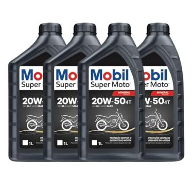 Imagem de Lubrificante Mobil Super Moto 4T 20W50-4L