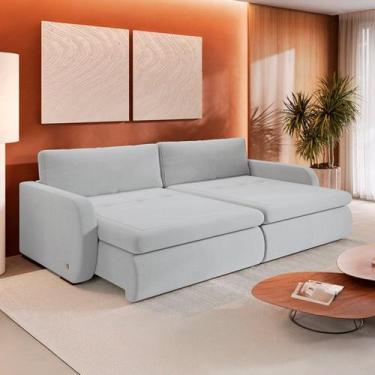 Imagem de Sofá Retrátil e Reclinável 3 Lugares 160cm Sunset - Estofart