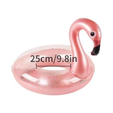 Imagem de Boia de Flamingo Inflável para Adultos e Crianças - Piscina e Praia, F
