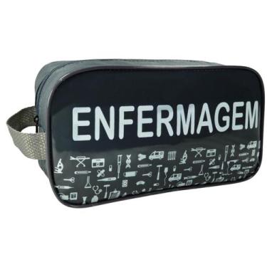 Imagem de Necessaire Enfermagem Bolsa Personalizada Academica Estagio - LOVE SAU