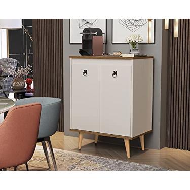 Imagem de Aparador Buffet 2 Portas Cantinho do Café/Organizador/Balcão/Sala de Estar/Cozinha