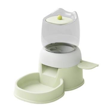 Imagem de Alimentador Automático Para Gatos - Recipiente De Alimentação Com Design De Pressão 2 Litros - Dispensador De Racao Para Animais - Para Casa Trabalho Jardim Terraco Gaiola E Loja De Animais