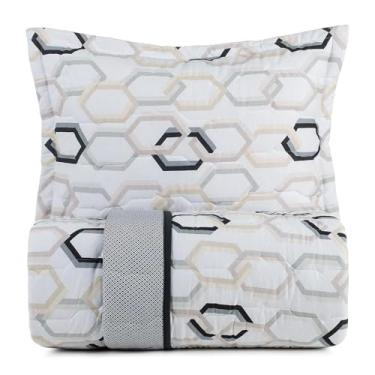 Imagem de Jogo Colcha 2pc Malha 100% Algodão - Solteiro - Lins