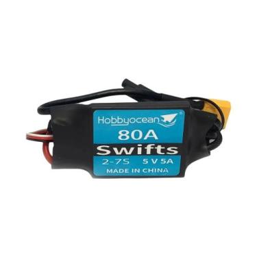 Imagem de Motor Brushless Hobbyocean D3542 D3548 De Alta Potência Com ESC De 80A