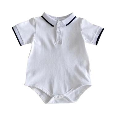Imagem de Bodysuit para meninos verão, roupas estilo bebê, 0-24 meses - NONE, Br