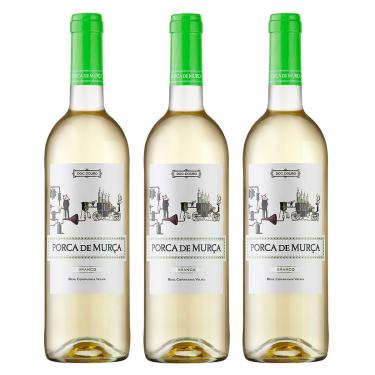 Imagem de Kit 03 Un. Vinho Português Branco Seco Porca de Murça 750ml