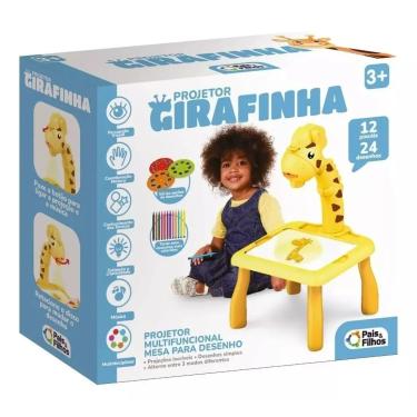 Imagem de Projetor Infantil Girafinha Desenhos - Pais E Filhos