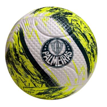 Imagem de Bola Futebol Campo Palmeiras Neon Licenciada N°5 - 1879