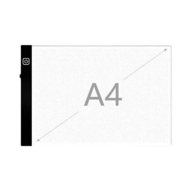 Imagem de Mesa De Desenho LED Regulável A4 A5 Para Crianças, Brinquedo De Quebra