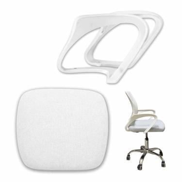 Imagem de Assento e Braços Conjunto Cadeira de Escritorio Home Office Trabalho Casa Leitura Estudo Reposiçao Peça Reparo