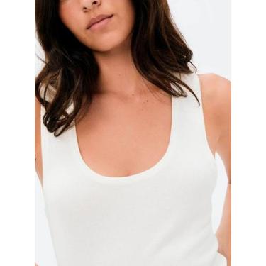Imagem de Regata Slim Hering K5AG Feminina Decote U Tricô Viscose T. P/XG, XG, N