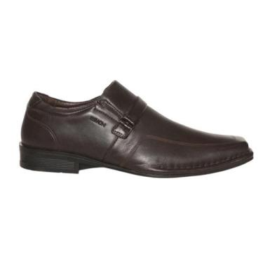 Imagem de Sapato Social Ferracini Ambience Masculino Couro, Preto, 39