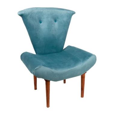 Imagem de Cadeira Decorativa Borboleta Azul - Novo Encanto