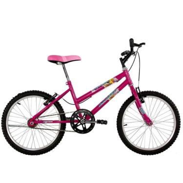Imagem de Bicicleta Infantil Aro 20 Feminina Milla Rosa Pink - Dalannio Bike