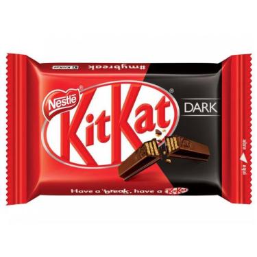 Imagem de Barra De Chocolate Kit Kat Meio Amargo 41,5G - 24 Unidades Nestlé