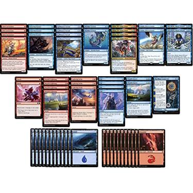 Imagem de Deck de mago azul vermelho elite - legal moderno - personalizado - Magic The Gathering - MTG - 60 cartas