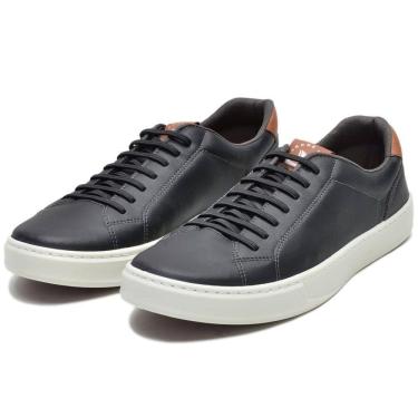 Imagem de Sapatenis Masculino Solado PVC Palmilha Gel Espumado Cadarço Elastico Moda Casual Confortavel